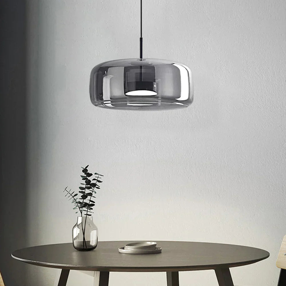 Glazen Hanglamp Soepele Glans Minimalistische Glazen