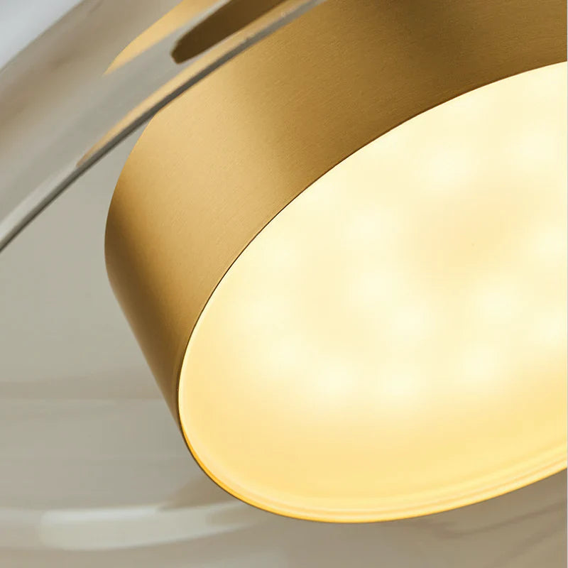 Glazen Hanglamp Soepele Glans Minimalistische Glazen