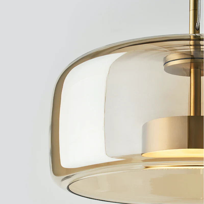 Glazen Hanglamp Soepele Glans Minimalistische Glazen