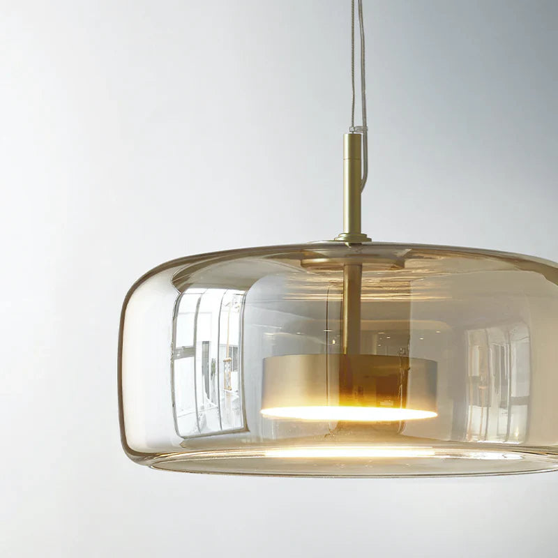 Glazen Hanglamp Soepele Glans Minimalistische Glazen
