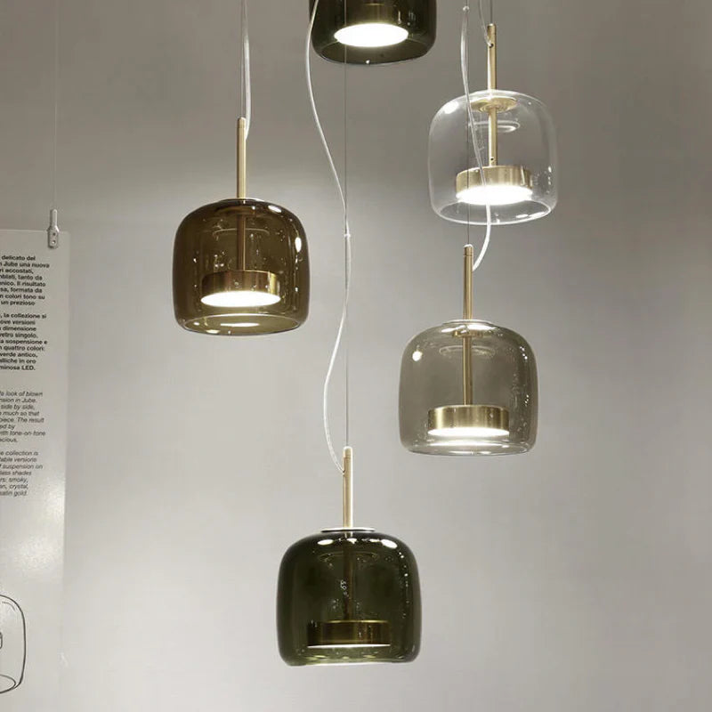Glazen Hanglamp Soepele Glans Minimalistische Glazen