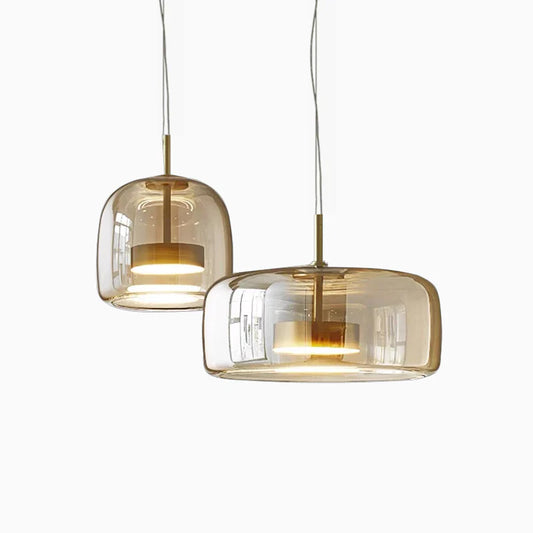 Glazen Hanglamp Soepele Glans Minimalistische Glazen