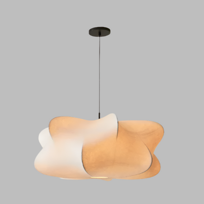Hanglamp Japanse Wabi Sabi Zijde Minimalistische Verlichting 23.62 x 13.77"