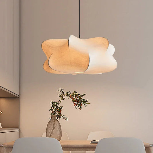 Hanglamp Japanse Wabi Sabi Zijde Minimalistische Verlichting