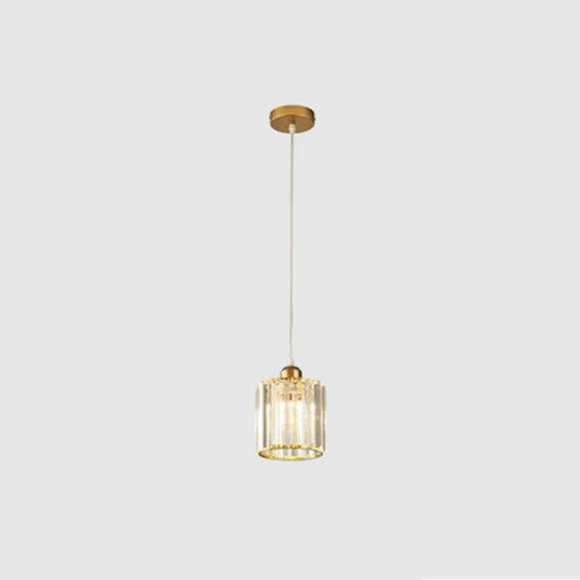 Hanglamp Moderne Metalen Glazen Verlichting Sfeer Ruimte Rond Goud 1 Hoofd