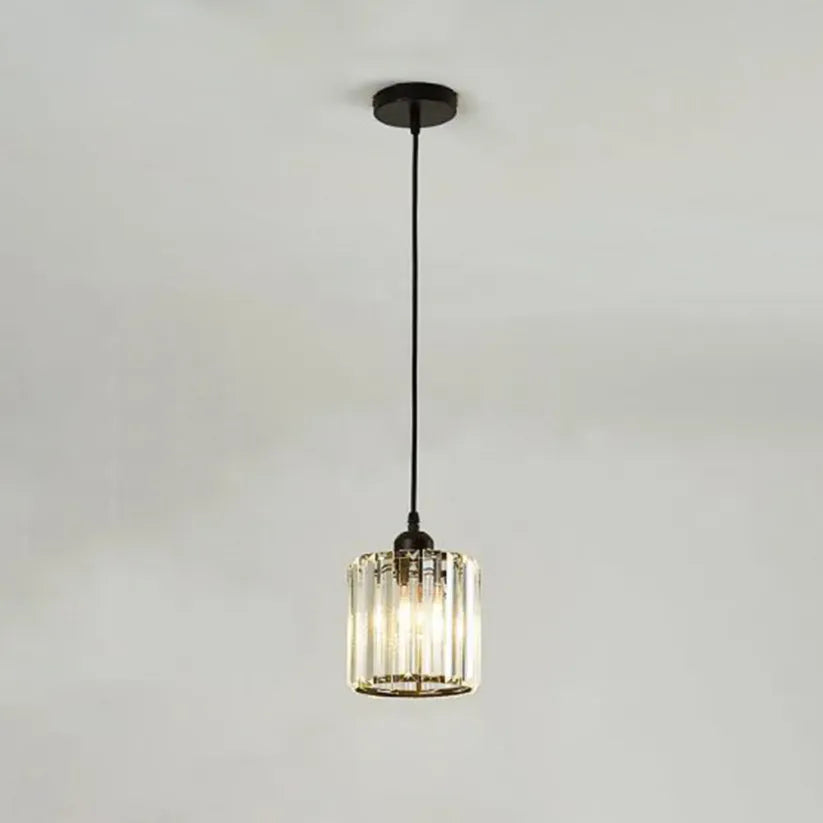 Hanglamp Moderne Metalen Glazen Verlichting Sfeer Ruimte Rond Zwart 1 Hoofd