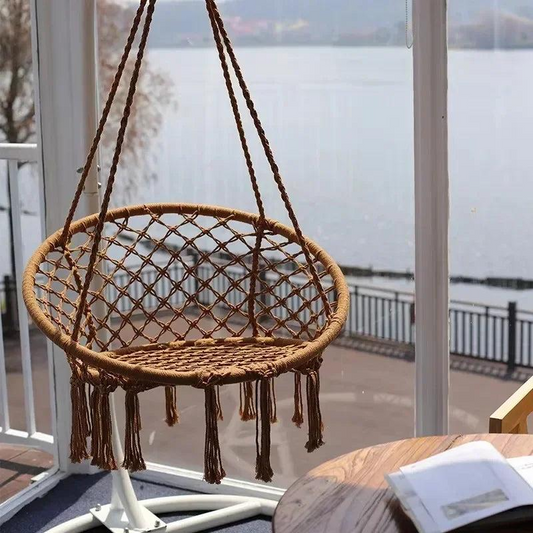 Hangstoel Buiten met Stalen Frame en Comfortabele Zitting