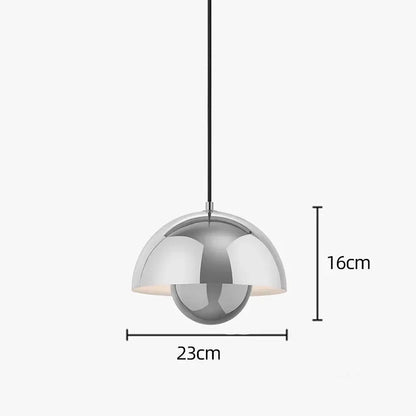 Hedendaagse Hanglamp Met Kleurrijk Design En Energiezuinig zilver-dia 23cm