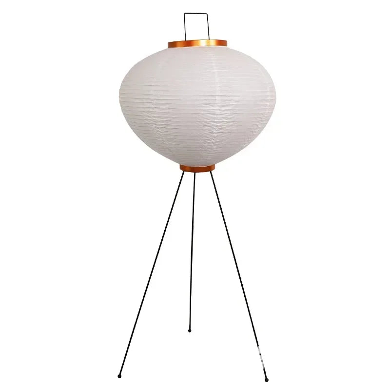 Japanse Rijstpapieren Tafellamp Met Bamboe 28cmx47cm Staande lamp
