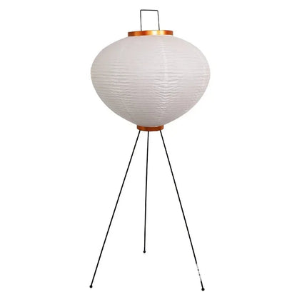 Japanse Rijstpapieren Tafellamp Met Bamboe 28cmx47cm Staande lamp