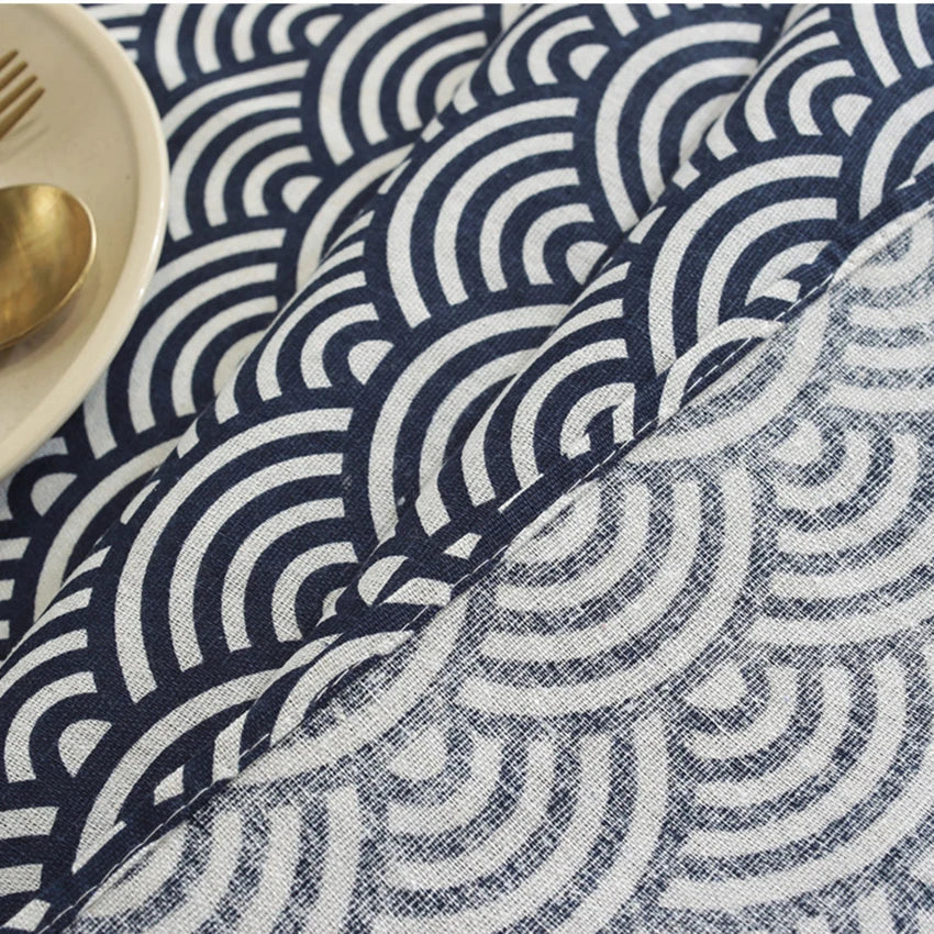 Japanse Stijl Linnen Tafelkleed 100 Procent Duurzaam