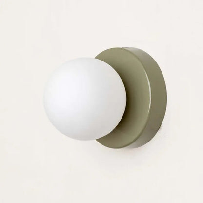 Kleurrijke Macaron Led Wandlamp 10 En 12 Cm Modern Design groen