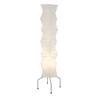 Kōmei - Japanse Rijstpapieren vloerlamp ∅ 15,7″ x H 74,8″ Diameter 40cm x H 190cm Wit