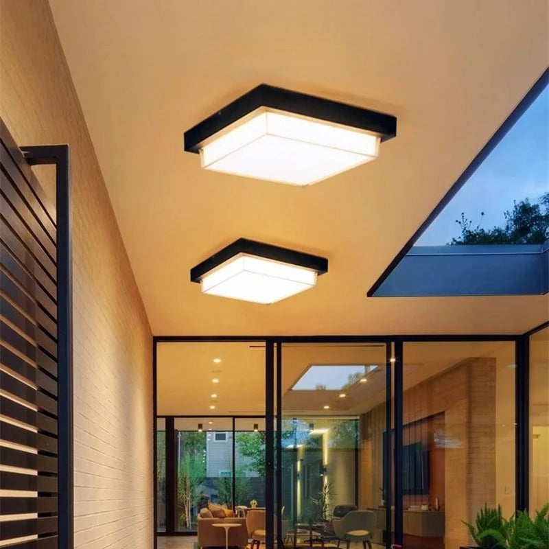 LED Buitenplafondlamp Voor Veranda Balkon Badkamer Tuin