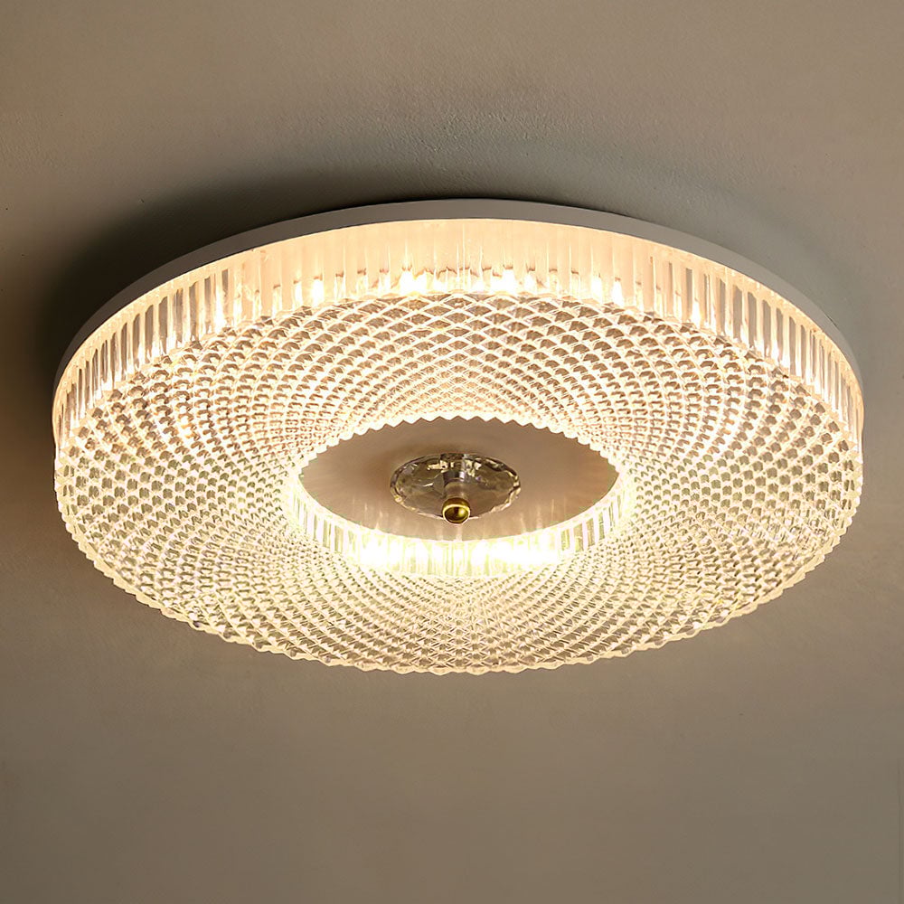 LED Plafondlamp Metalen Buitenkant Witte Acryl Diffuser