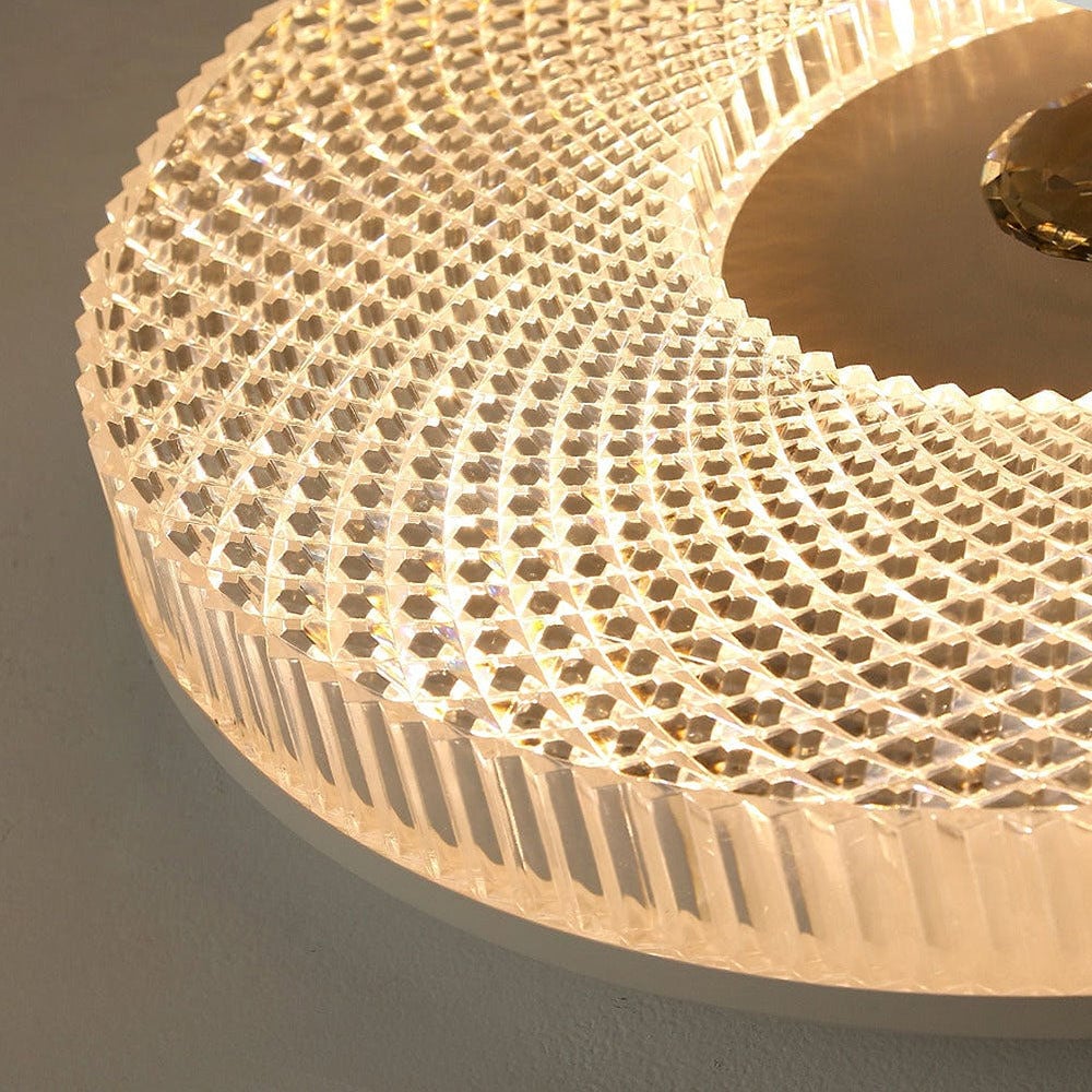 LED Plafondlamp Metalen Buitenkant Witte Acryl Diffuser