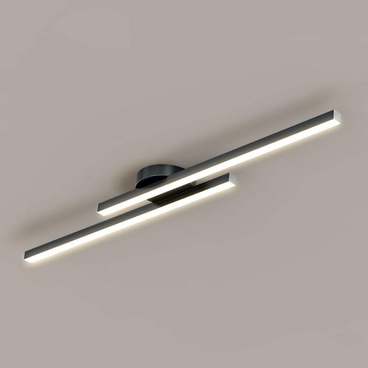 LED Plafondlamp Slanke Aluminium Strip Semi Flush Mount