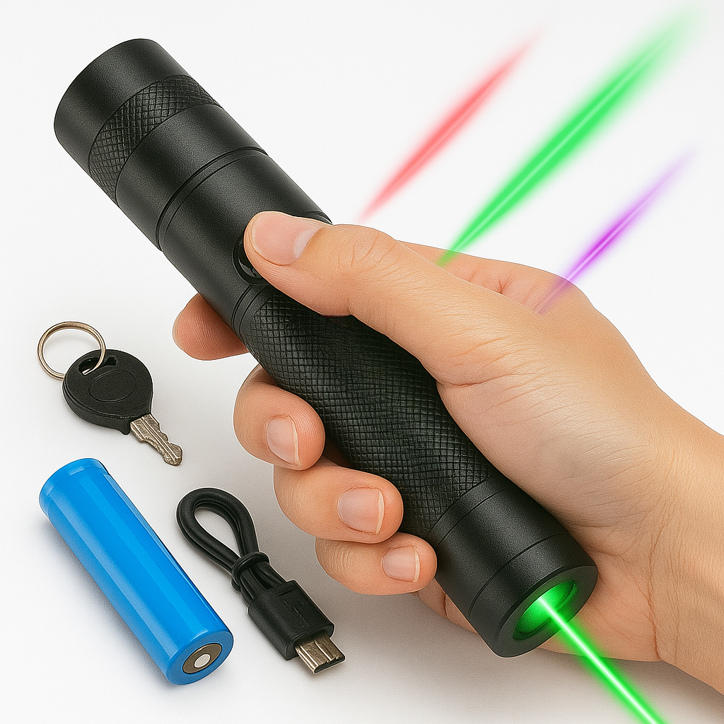 Laserpointer Aluminium Verstelbaar Groot Bereik Buiten Groen