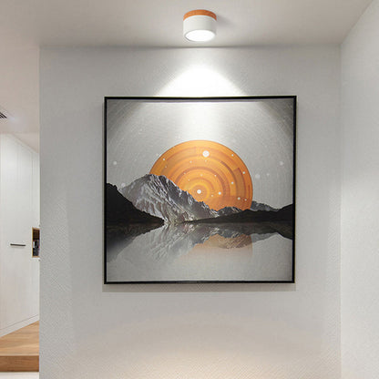 Led Plafondlamp Modern Inbouwcilinder Compact Design Wit
