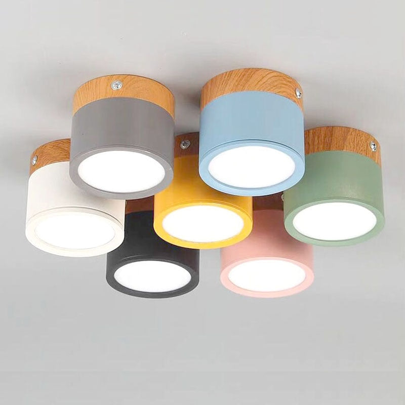 Led Plafondlamp Modern Inbouwcilinder Compact Design