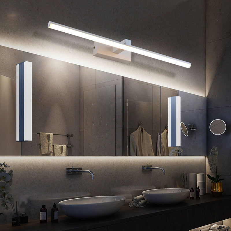 Lineaire Vormen Badkamer Wandlamp LED Metaal Licht Wit Warm