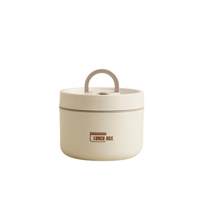 Meerlaagse Geïsoleerde Lunchbox Met Draagtas En Lekvrij Groot Wit