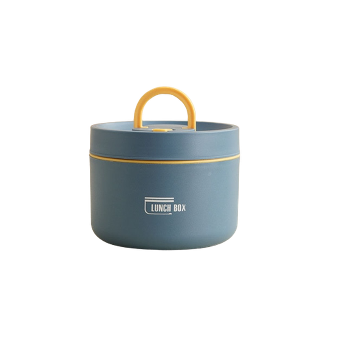 Meerlaagse Geïsoleerde Lunchbox Met Gratis Draagtas Blauw Groot