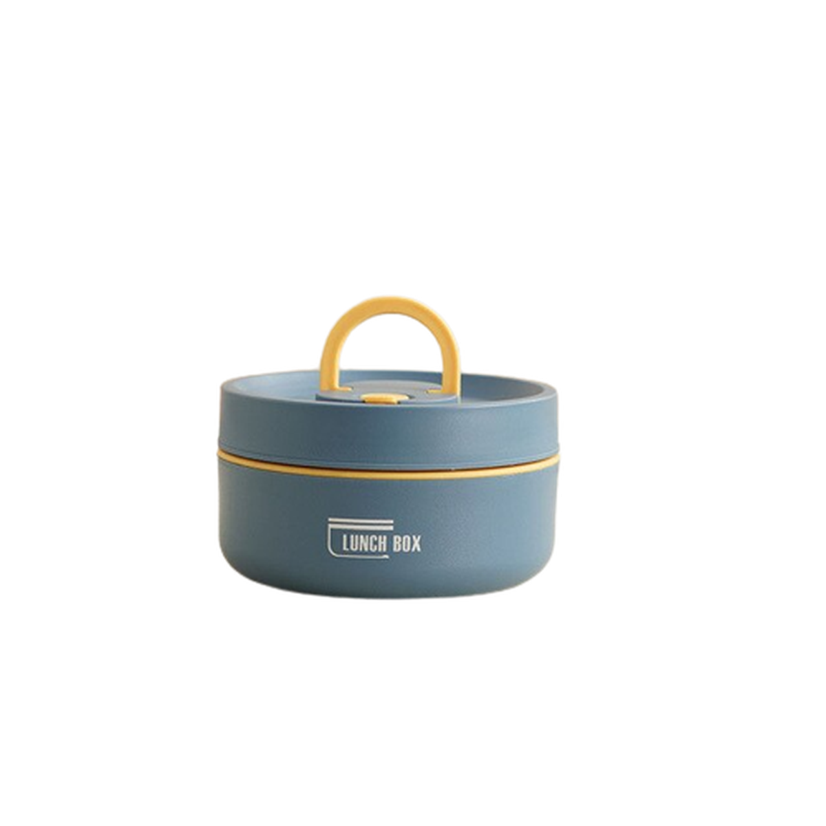 Meerlaagse Geïsoleerde Lunchbox Met Gratis Draagtas Blauw Klein