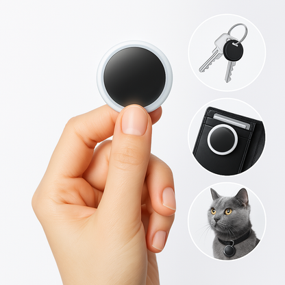 Mini GPS Tracker Voor Sleutels En Waardevolle Bezittingen Default