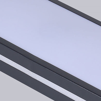 Minimalistische Lineaire LED Plafondlamp Ijzer Met Acryl