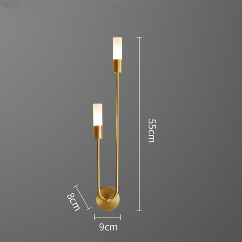 Moderne Dual Glow LED Bedlamp Wandlamp Met Verlichting