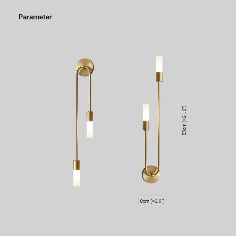 Moderne Dual Glow LED Bedlamp Wandlamp Met Verlichting