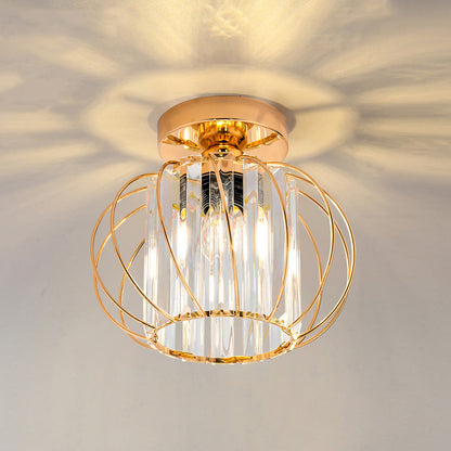 Moderne Glazen Plafond Corridorlampen Set Van 2 Delicaat