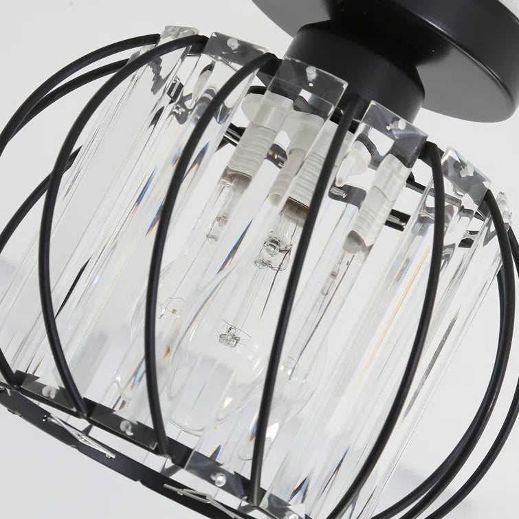 Moderne Glazen Plafond Corridorlampen Set Van 2 Delicaat