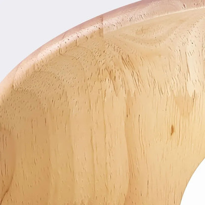 Moderne Minimalistische Semi Flush Plafondlamp Hout Slanke