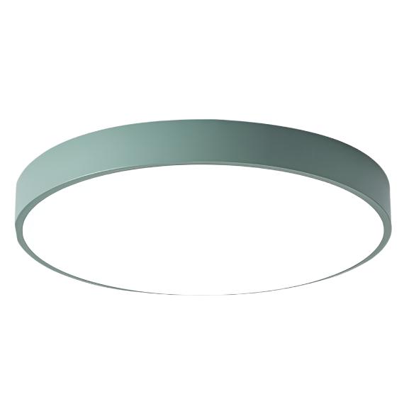 Moderne Plafondlamp Met Energiezuinige Ledverlichting Groen