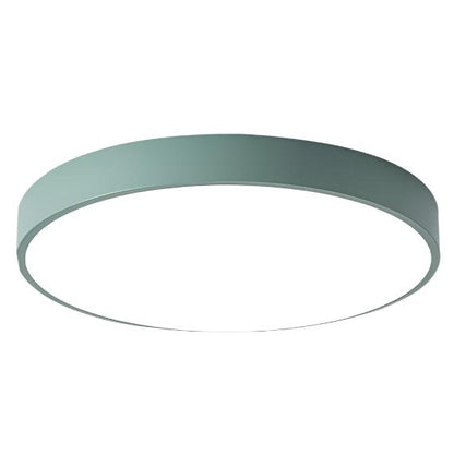 Moderne Plafondlamp Met Energiezuinige Ledverlichting Groen