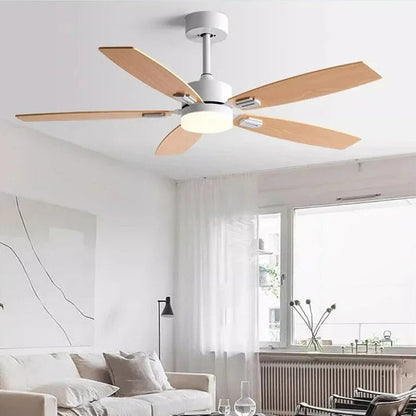 Moderne Plafondventilator Met Led Lamp En Afstandsbediening