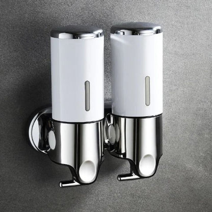 Muurbevestigde Moderne Zeepdispensers Voor Luxe Badkamers Wit 2 stuks