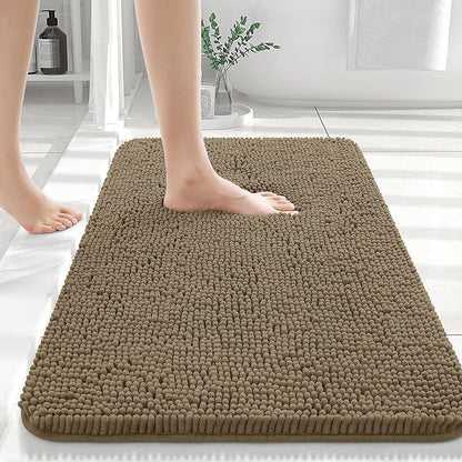 Pluche Luxe Badmat Voor Comfort En Elegantie In Badkamer