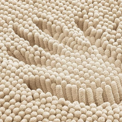 Pluche Luxe Badmat Voor Comfort En Elegantie In Badkamer