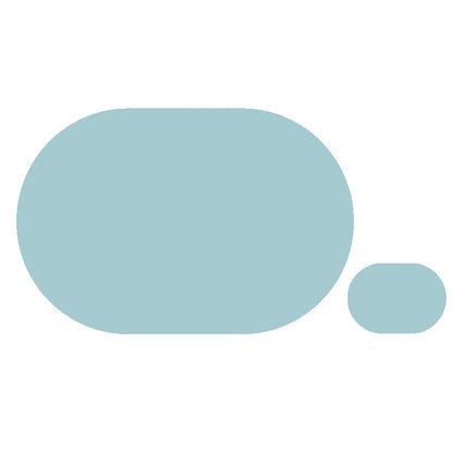 Retro Kleurrijke Imitatieleren Placemats En Onderzetters Hemelsblauw