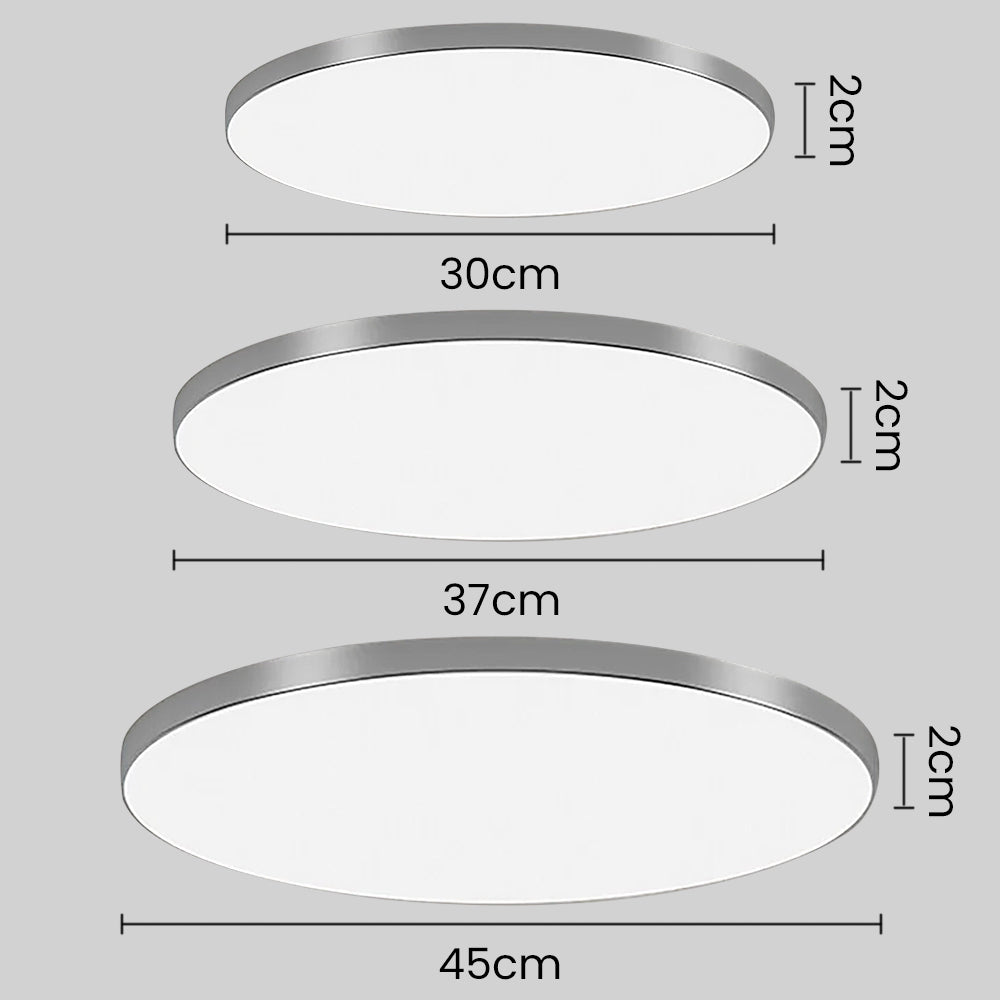 Ronde LED Plafondlamp Strakke Moderne Huiskamerverlichting