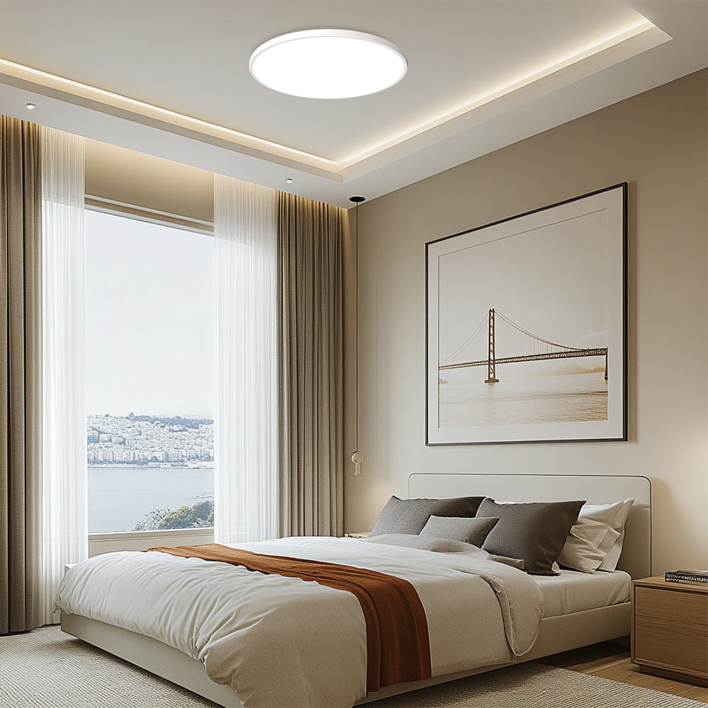 Ronde LED Plafondlamp Strakke Moderne Huiskamerverlichting
