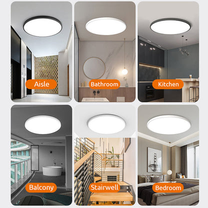 Ronde LED Plafondlamp Strakke Moderne Huiskamerverlichting