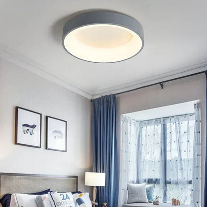 Scandinavische Ronde LED Plafondlamp Voor Modern Interieur