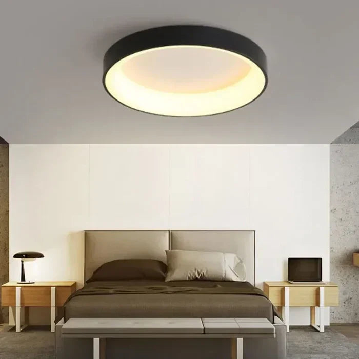 Scandinavische Ronde LED Plafondlamp Voor Modern Interieur