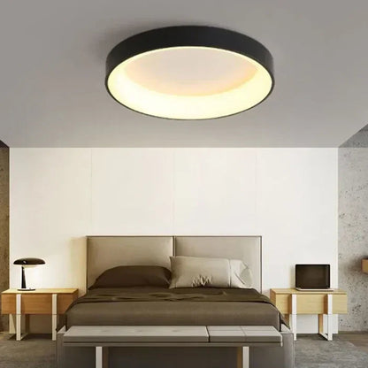 Scandinavische Ronde LED Plafondlamp Voor Modern Interieur