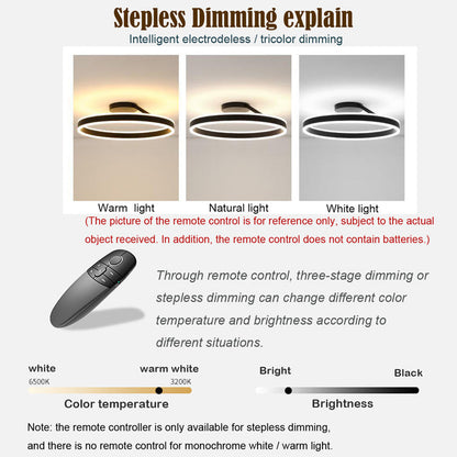 Scandinavische Slimline LED Plafondlampen Met Warme Sfeer