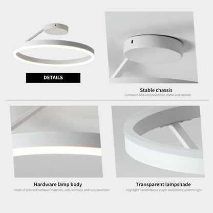 Scandinavische Slimline LED Plafondlampen Met Warme Sfeer